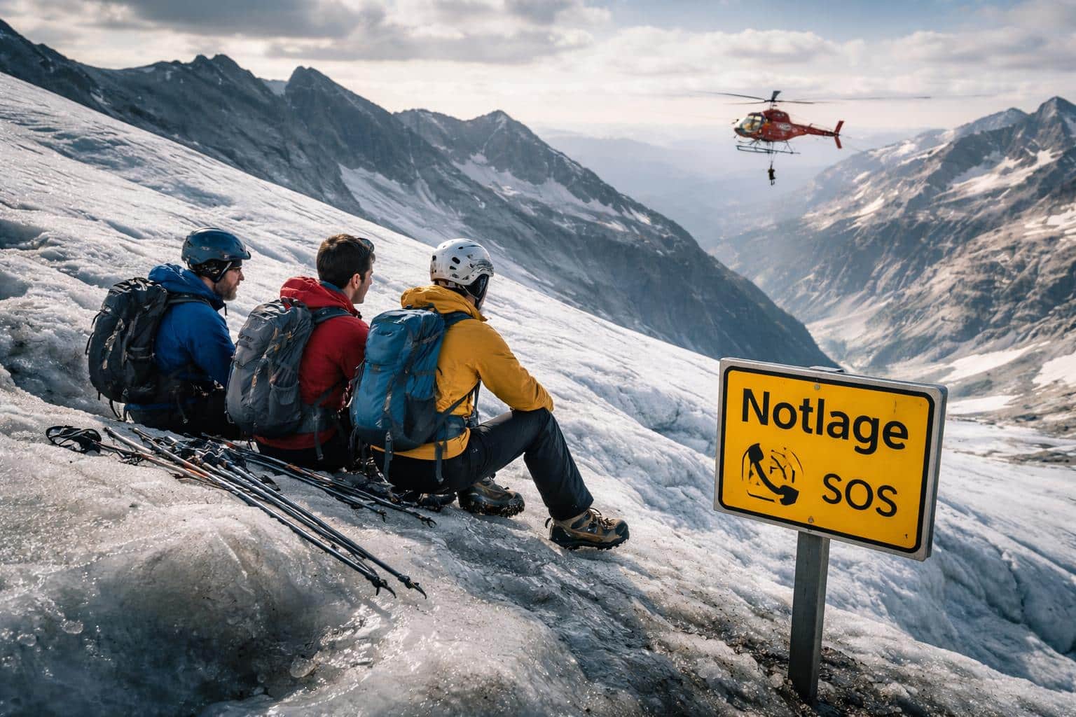 Alpine Notlage