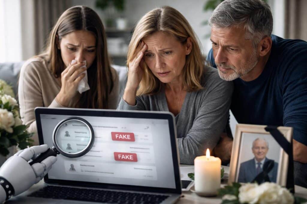 Trauerfamilie über gefälschte Einträge auf Gedenkseite empört