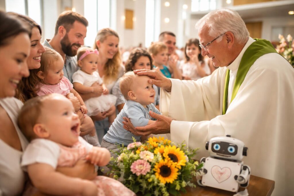 Für die kleinsten Erdenbürger gab es Gottes Segen in St. Veit
