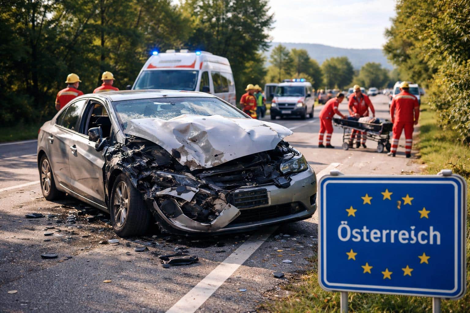 Unfall nach medizinischem Notfall