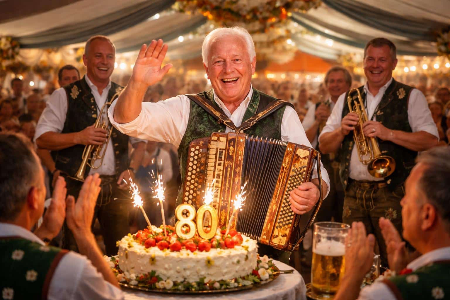 Original fideler Lavanttaler feierte 80. Geburtstag nach