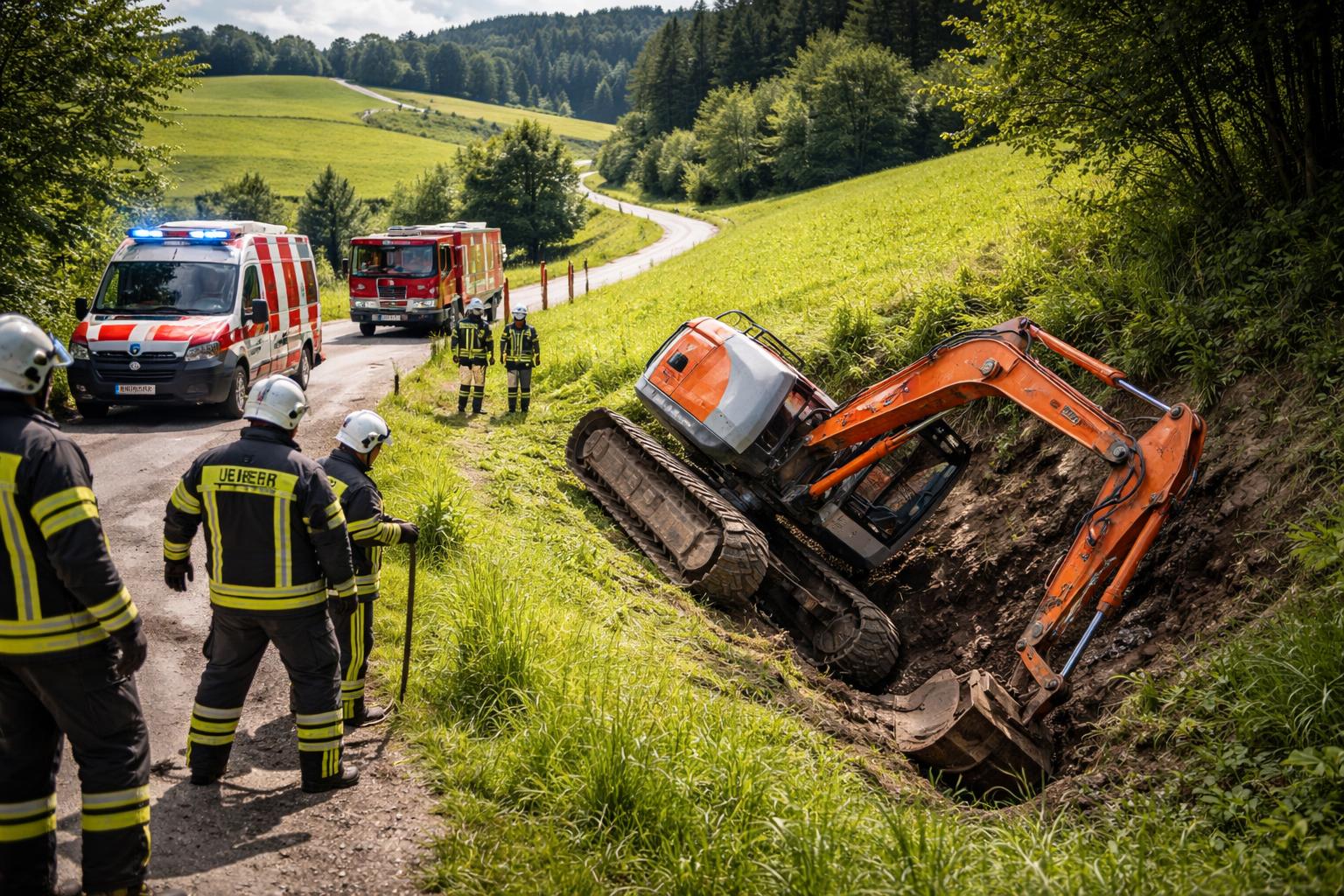Arbeitsunfall im Bezirk Klagenfurt-Land