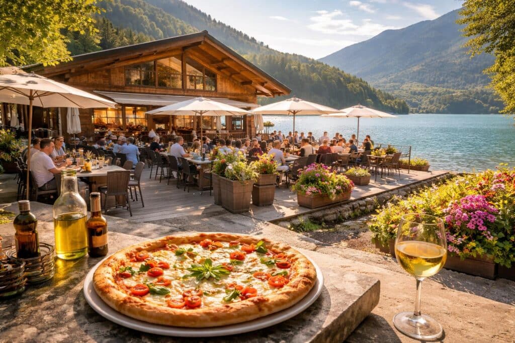 Am Pressegger See wurde eine Pizzeria eröffnet