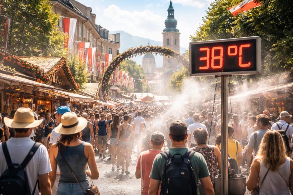 Villacher Kirchtag reagiert auf drohende Hitzewelle