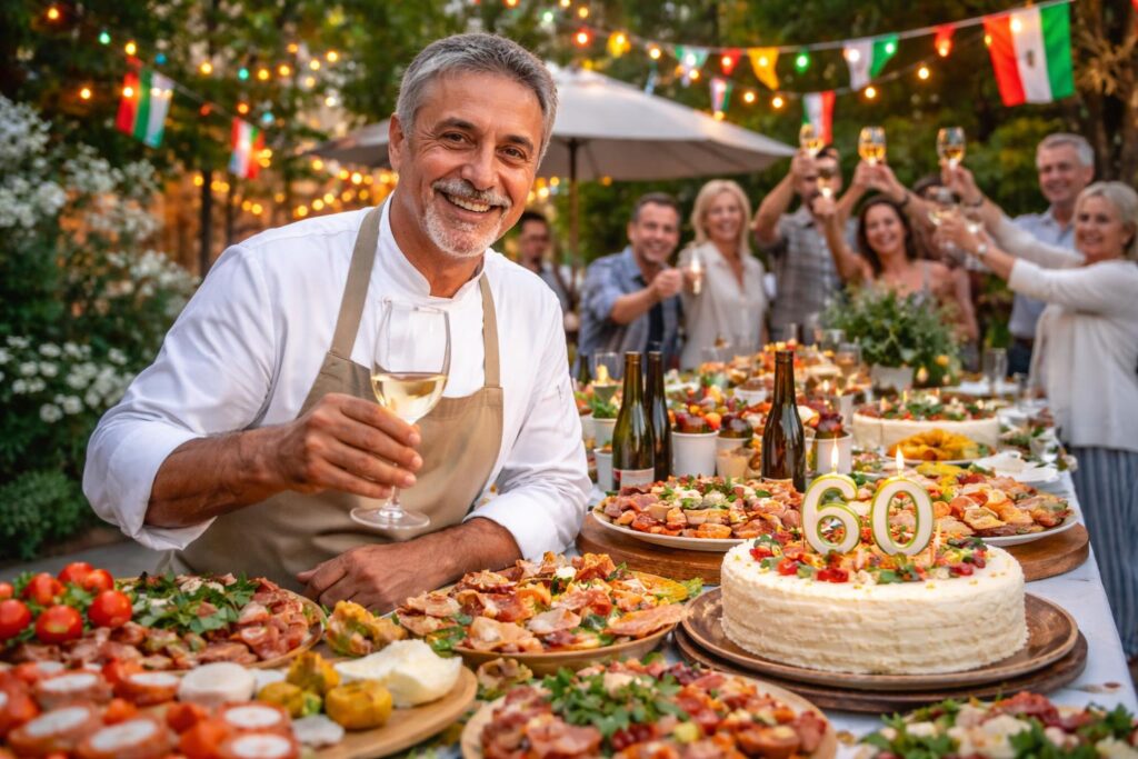 Auguri, Carmine! Zwölf Stunden Party zum Sechzigsten