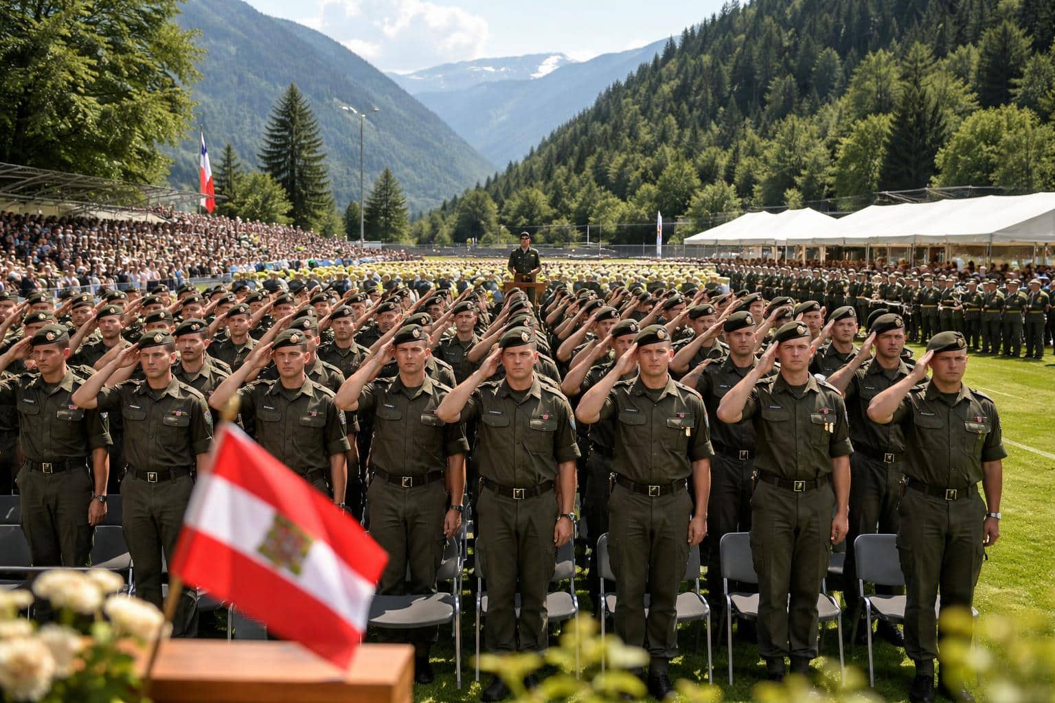 Über 200 Rekruten werden in Oberkärnten angelobt