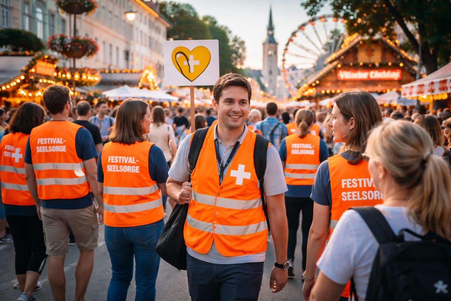 Was 13 Festival-Seelsorger beim Villacher Kirchtag machen
