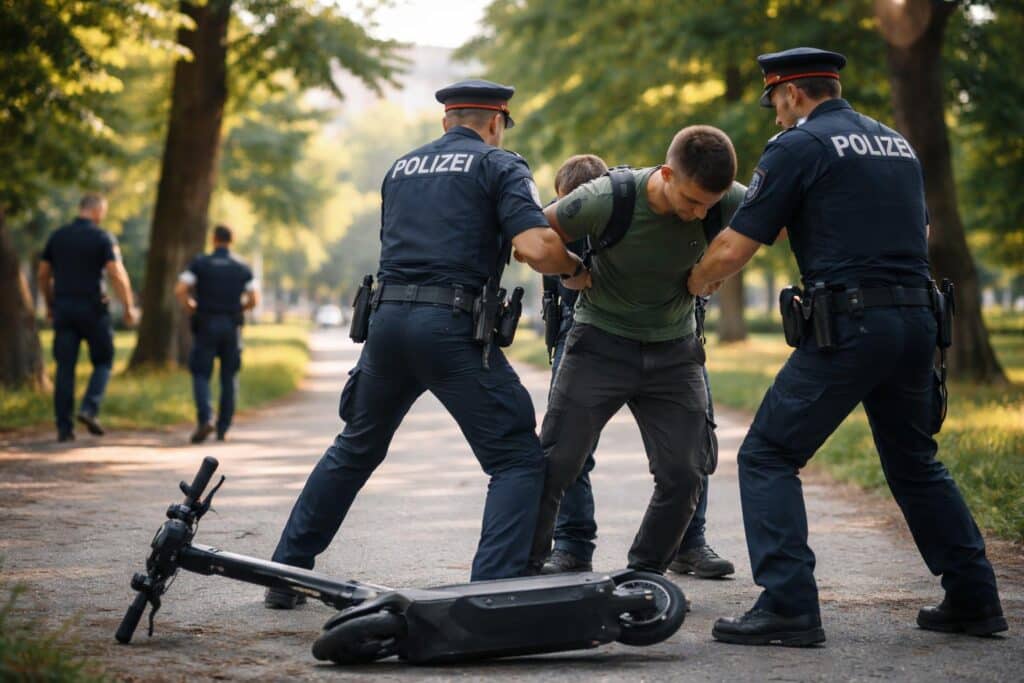 Polizist getreten: 27-Jähriger festgenommen