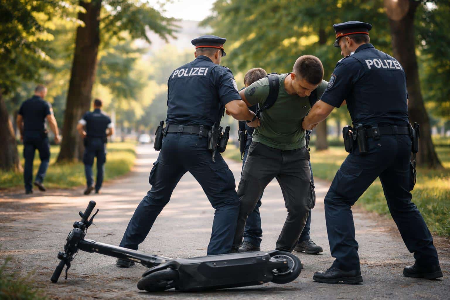 Polizist getreten: 27-Jähriger festgenommen