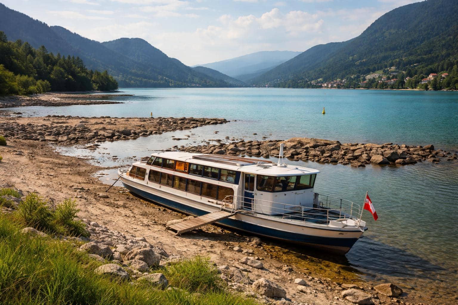 Schifffahrt bereitet sich auf Niedrigwasser vor