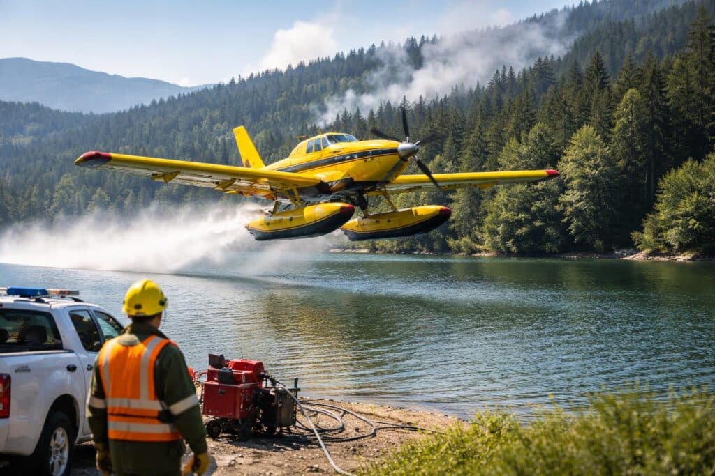 Slowenische Löschflugzeuge sollen Kärnten unterstützen