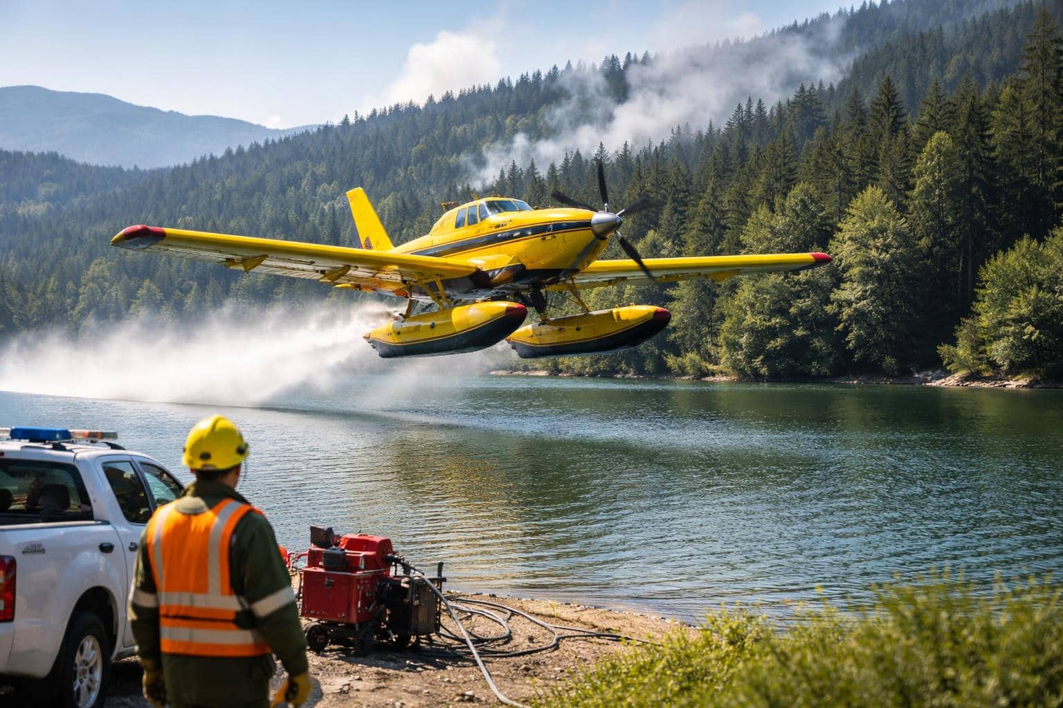 Slowenische Löschflugzeuge sollen Kärnten unterstützen