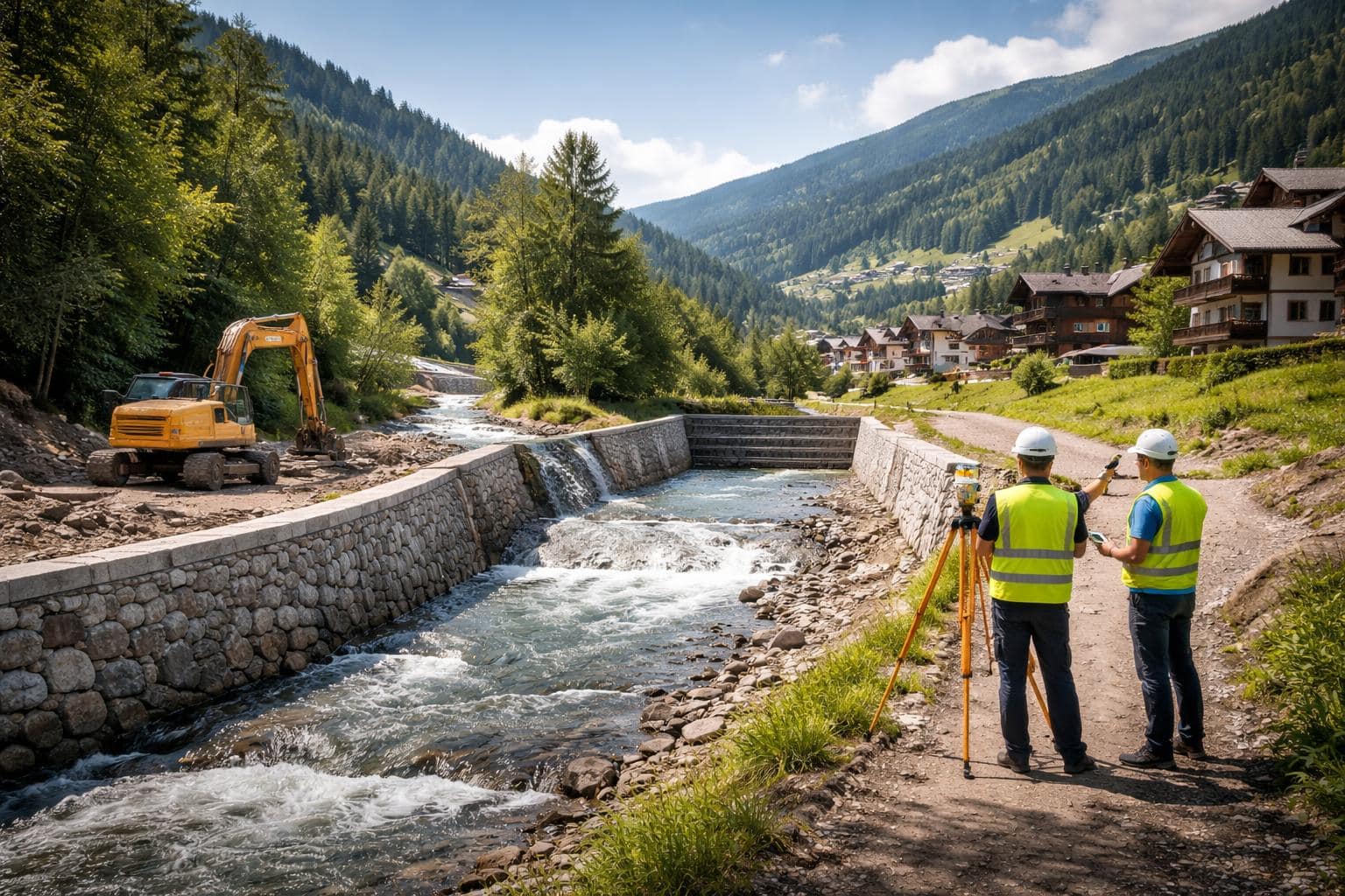 2,3 Millionen Euro für Hochwasserschutz in Bad Kleinkirchheim