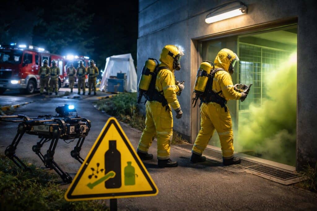 Nächtlicher Schadstoffeinsatz in Bleiburg nach Chlorgasaustritt