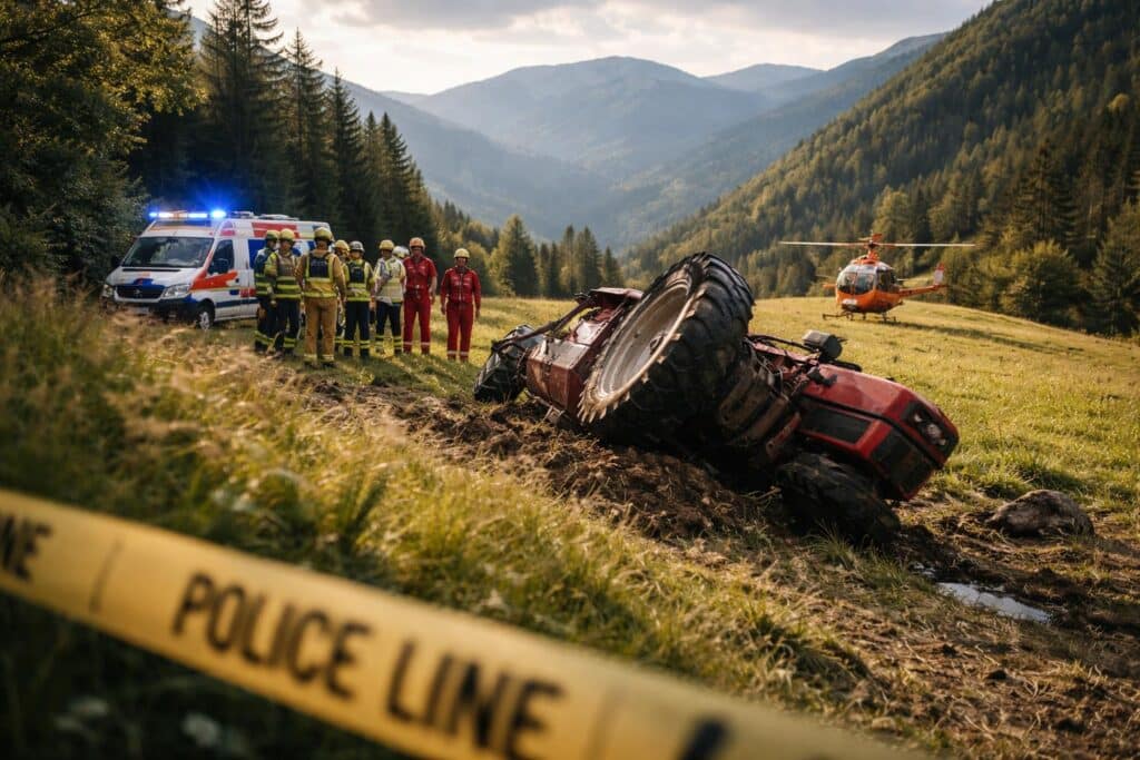 16-jähriger Kärntner stirbt bei Traktorunfall in Tirol