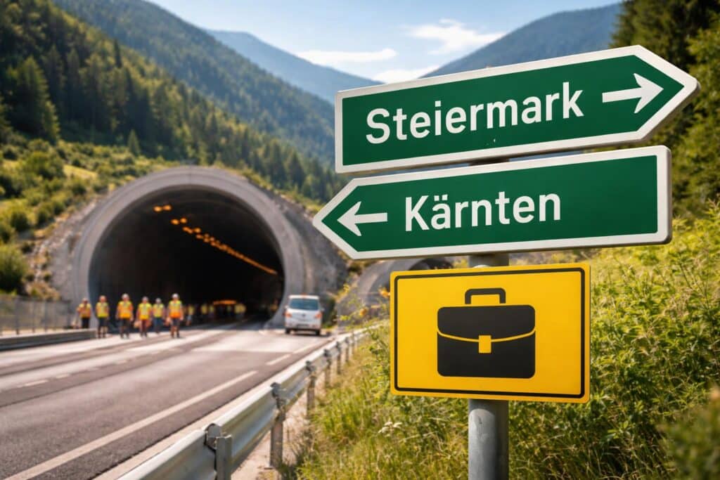 Steigende Jobchancen auf der anderen Seite des Koralmtunnels