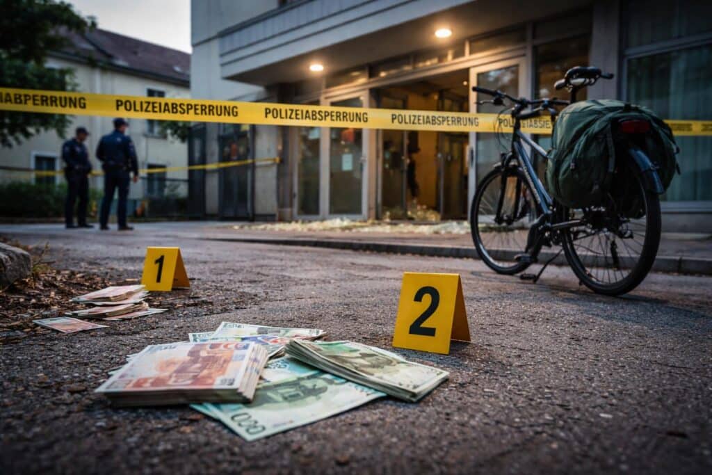 200.000 Euro weg: Viele Rätsel um Bankraub in Ferlach