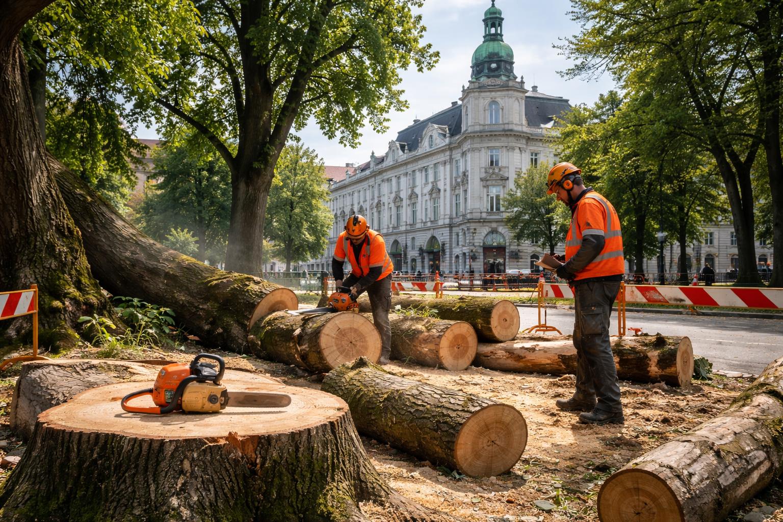 Erhöhtes Sicherheitsrisiko: Stadt Klagenfurt muss 20 Bäume fällen
