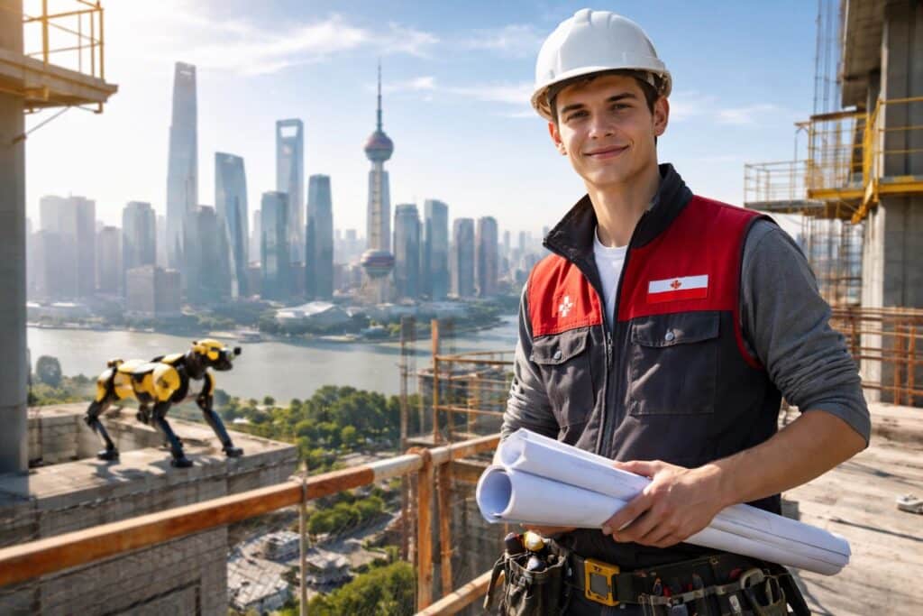 Er vertritt als erster Kärntner Österreich im Hochbau in Shanghai