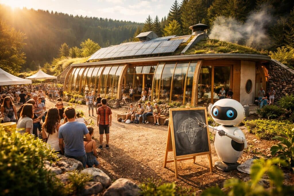 Österreichs erstes Earthship lädt in Steuerberg zum Festival