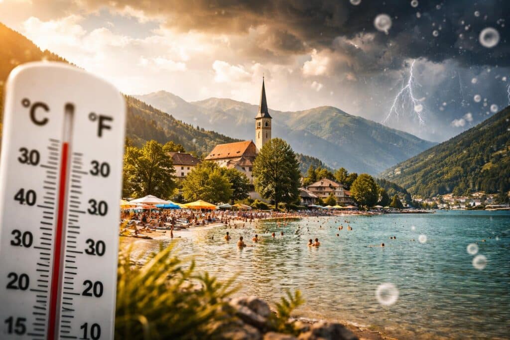 In Kärnten und Osttirol könnte es so heiß wie noch nie werden
