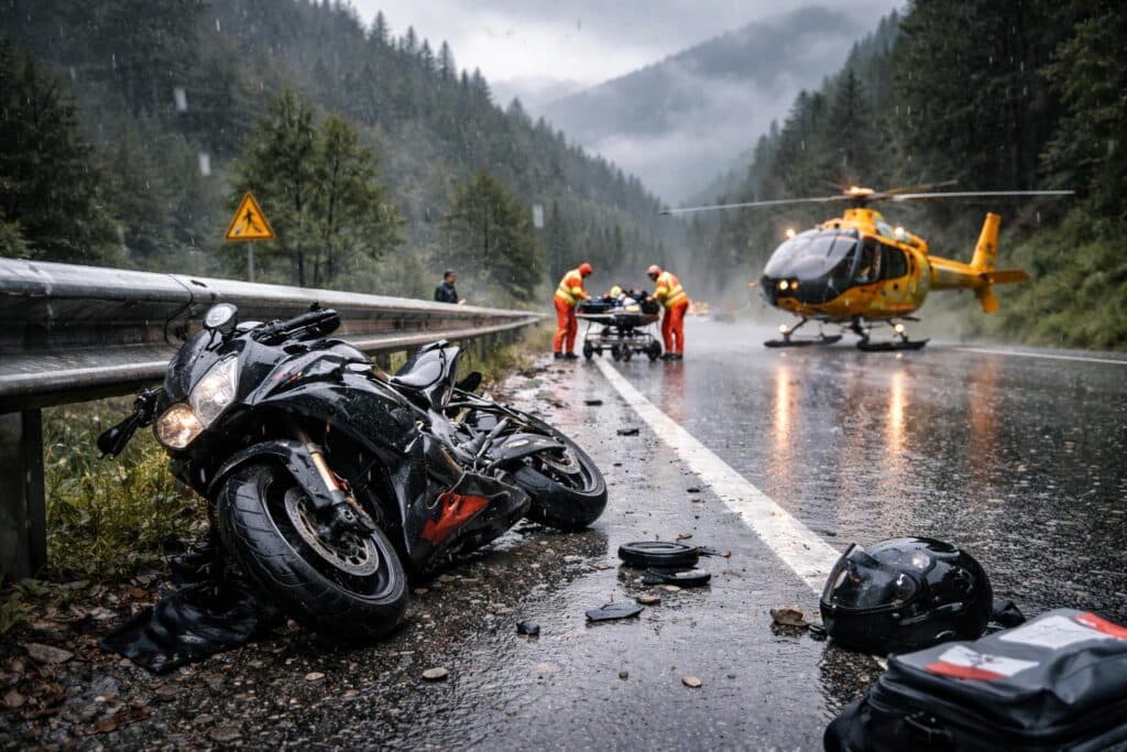 Verkehrsunfall in Pobersach