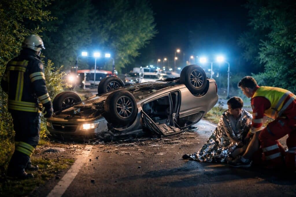 Kärntner Alkolenker überholte und löste Unfall aus: Bub verletzt