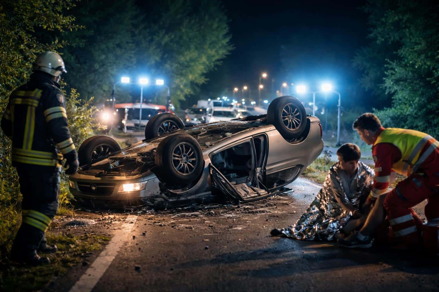 Kärntner Alkolenker überholte und löste Unfall aus: Bub verletzt