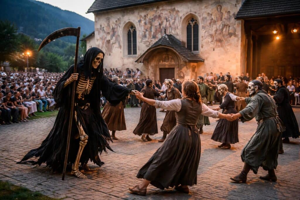 Der Tod tanzte Freitagabend in Metnitz