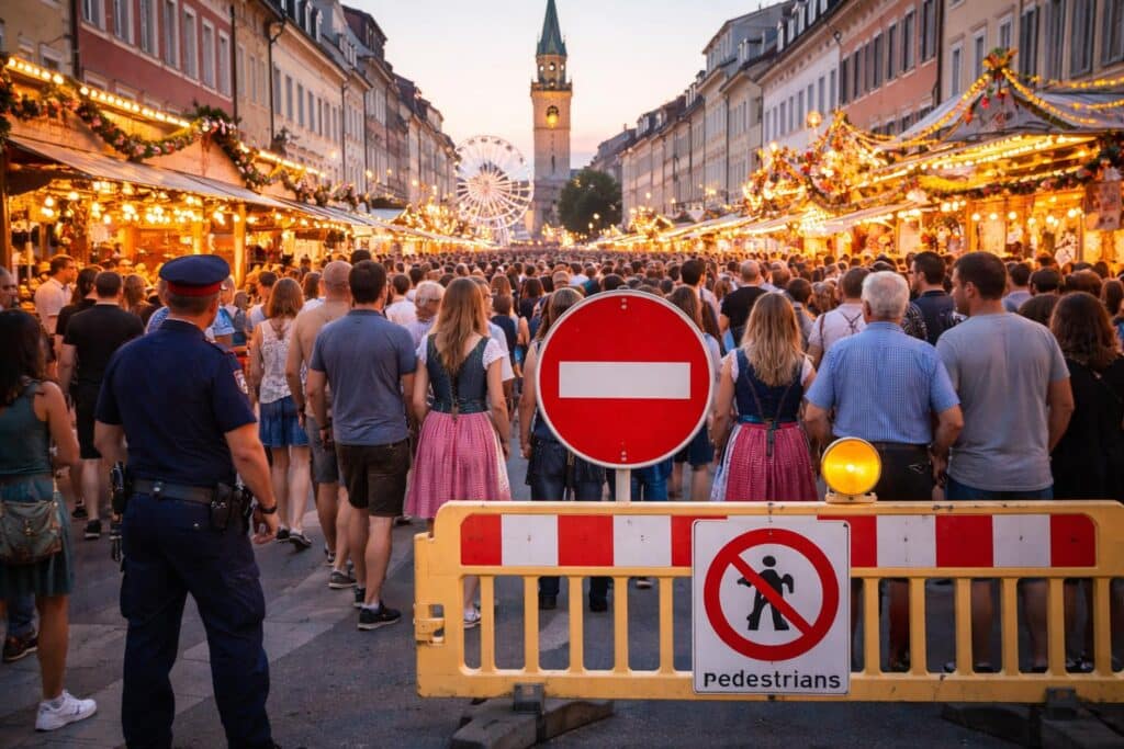 Kurzfristige Sperre am Kirchtagsgelände sorgte für Zündstoff