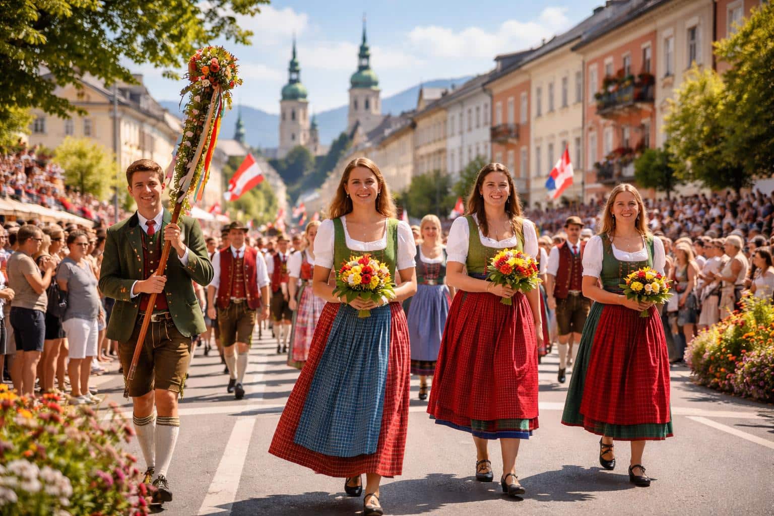 Die besten Fotos des Trachtenfestzugs am Villacher Kirchtag