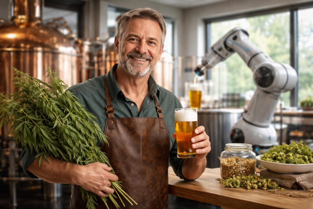 Brauerei-Chef: „Vielleicht heißt es bald ‚Hanf und Malz, Gott erhalt‘s‘“