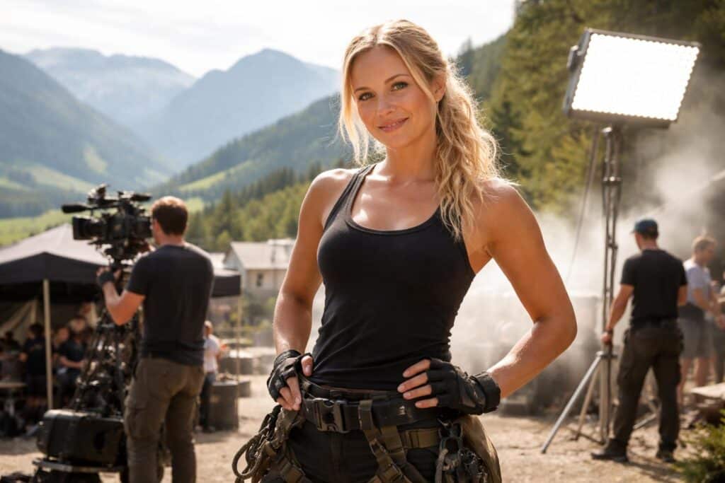 Stuntfrau: „Meine erste Filmerfahrung war der Bergdoktor“