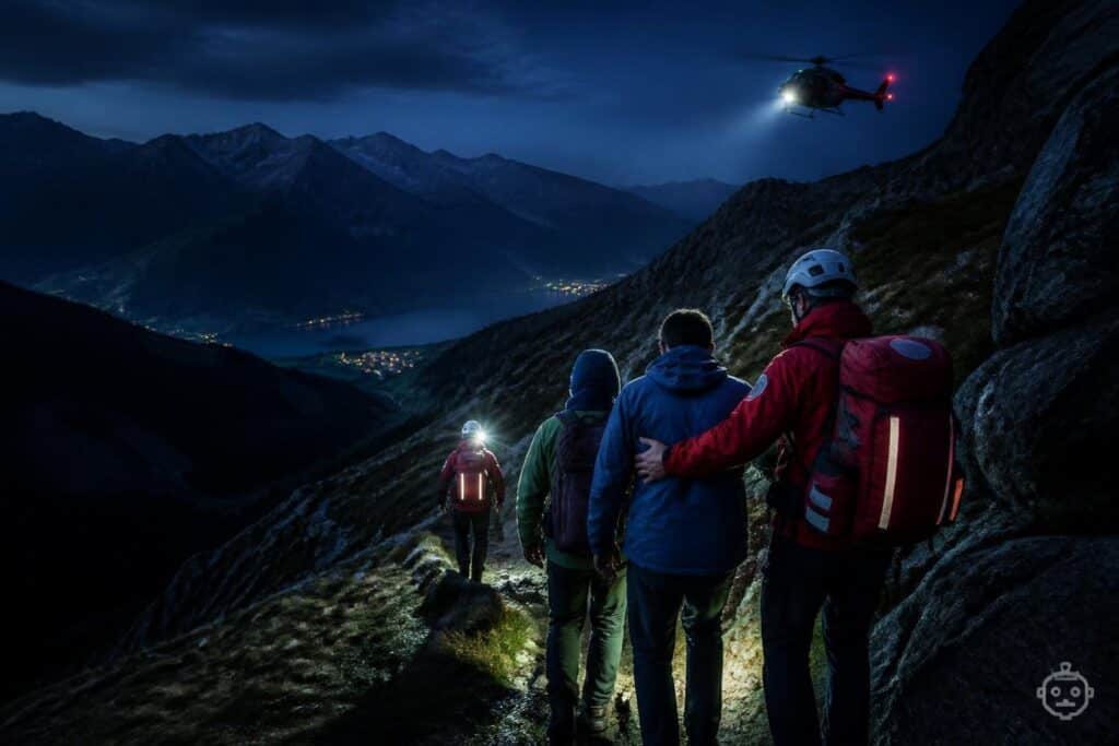 Zwei Personen aus Bergnot gerettet