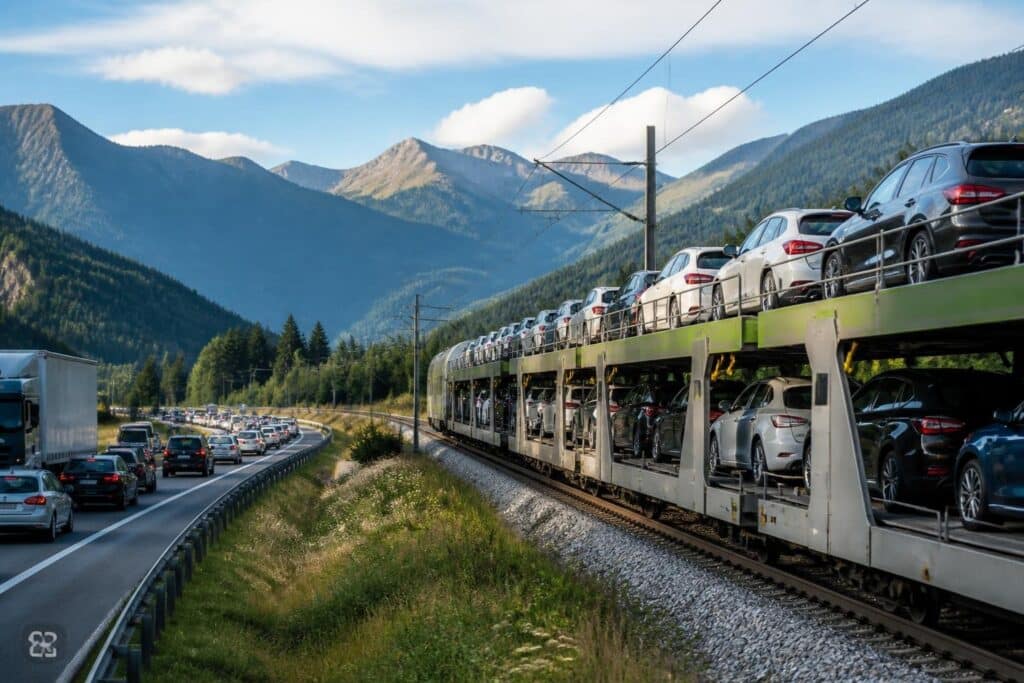 Stau auf der Pack: Autoreisezüge auf der Koralmstrecke als Alternative?