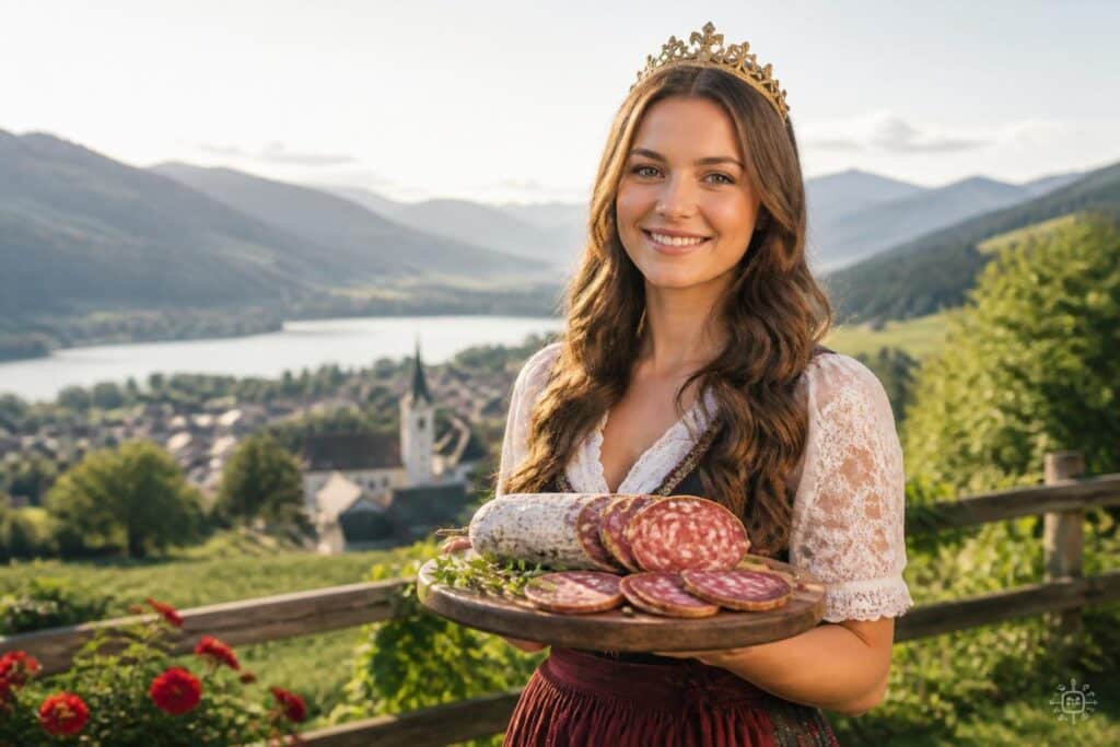 „Es ist eine große Ehre, Jauntaler Salamiprinzessin zu sein“