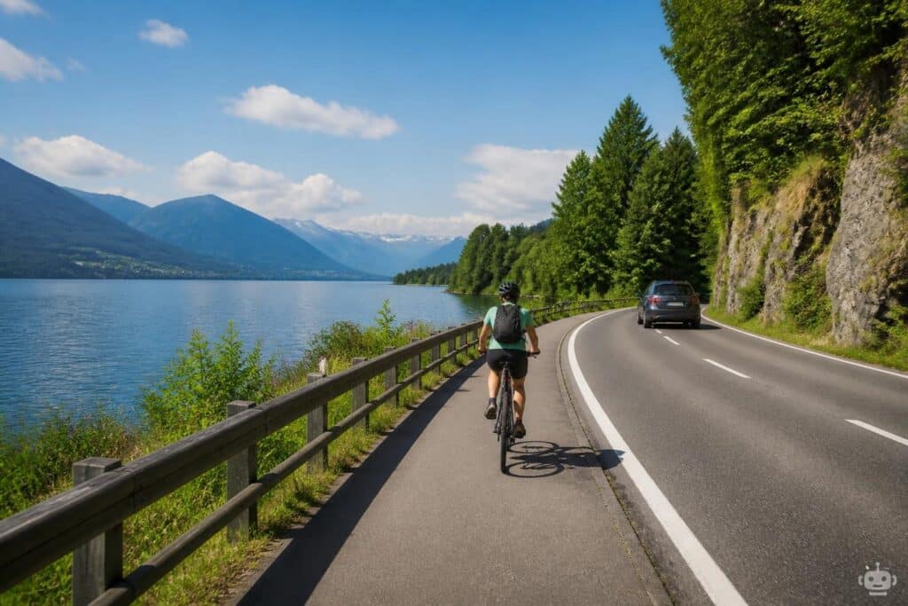 Tauziehen um sicheren Radweg