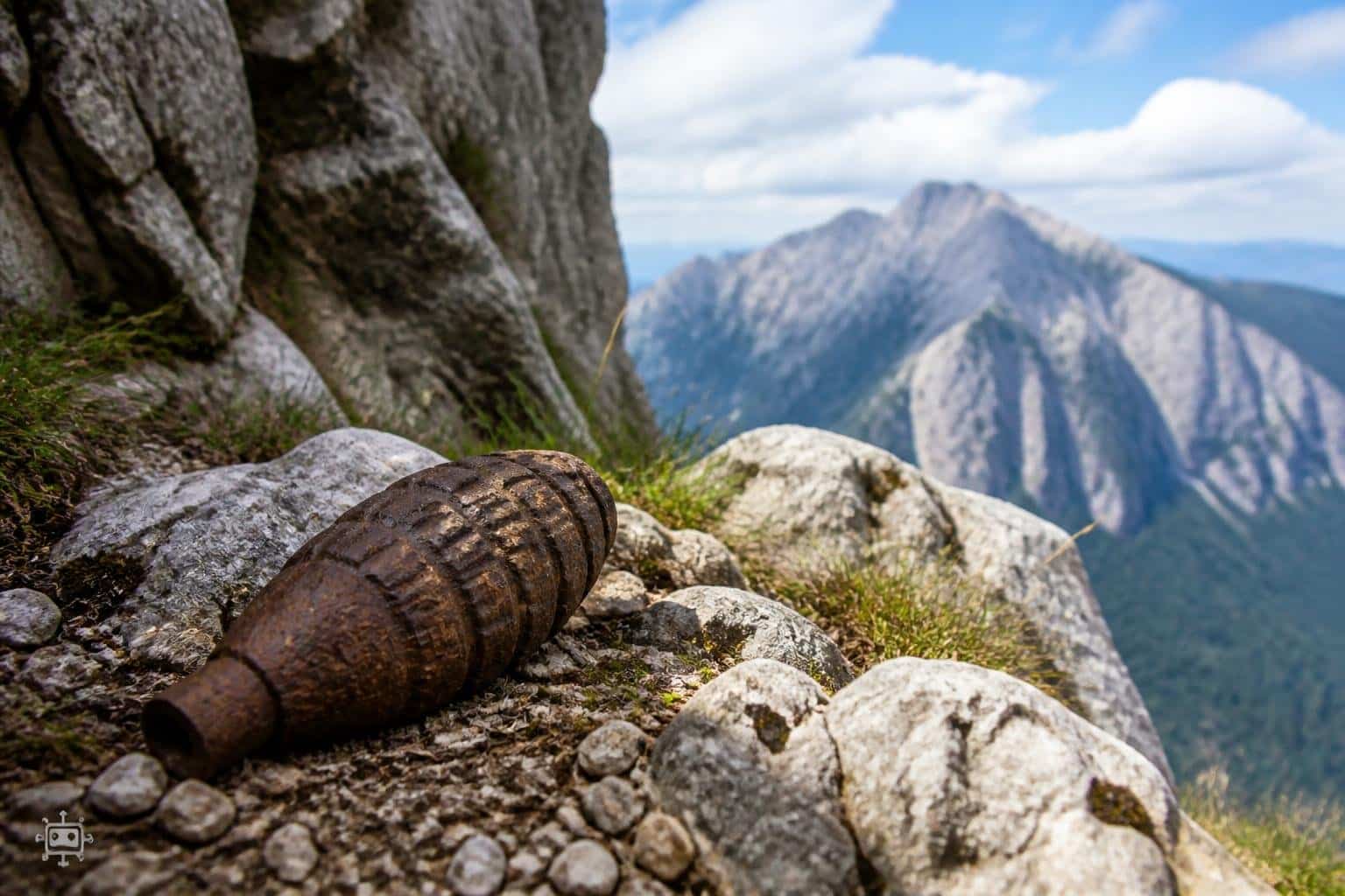 Deutscher fand Granate bei Klettersteig