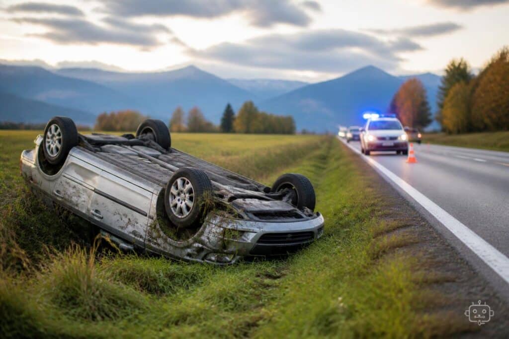 Vier Verletzte nach Alko-Unfall