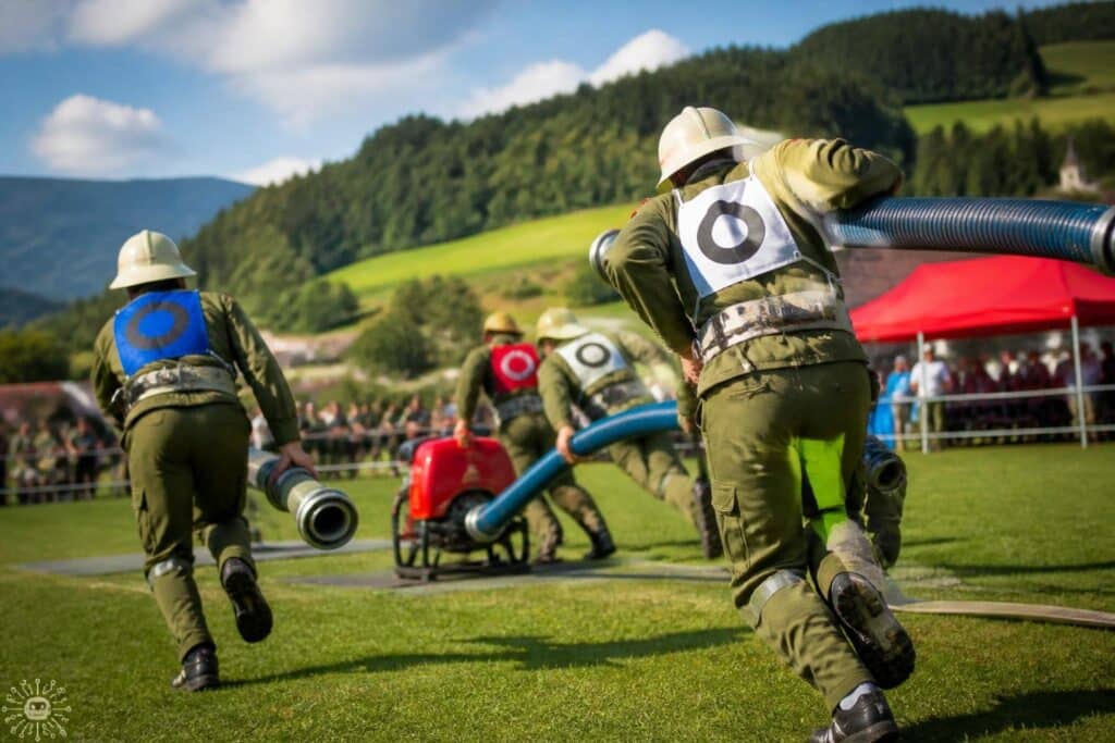 Beim Cupfinale in Steuerberg zeigten die Wehren ihr Können
