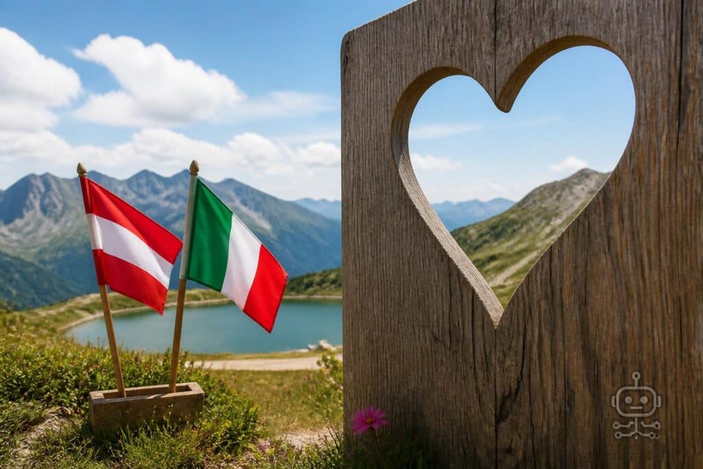 An der Staatsgrenze zu Italien wurde Kirchtag gefeiert