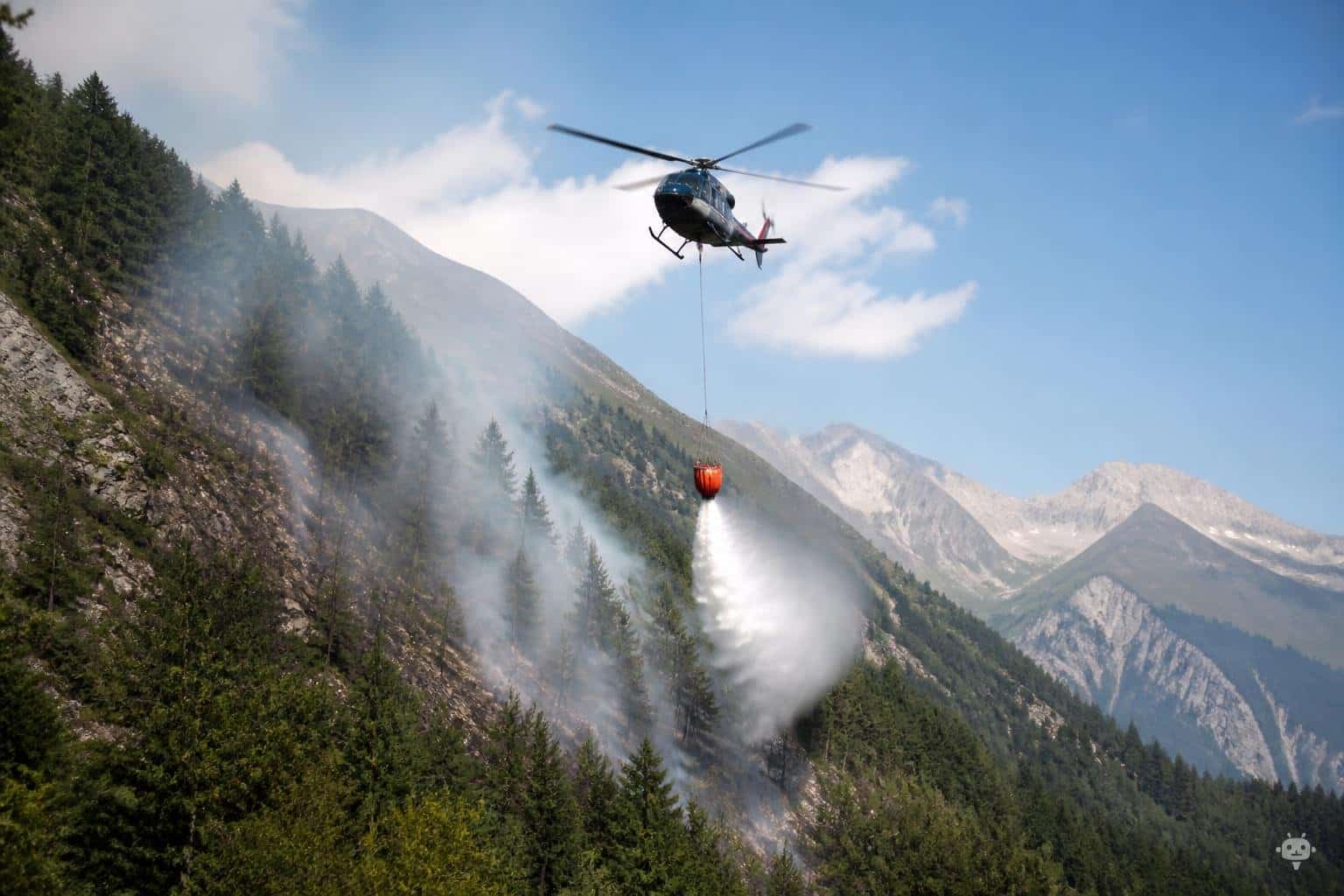 Waldbrandeinsatz in Flattach geht weiter