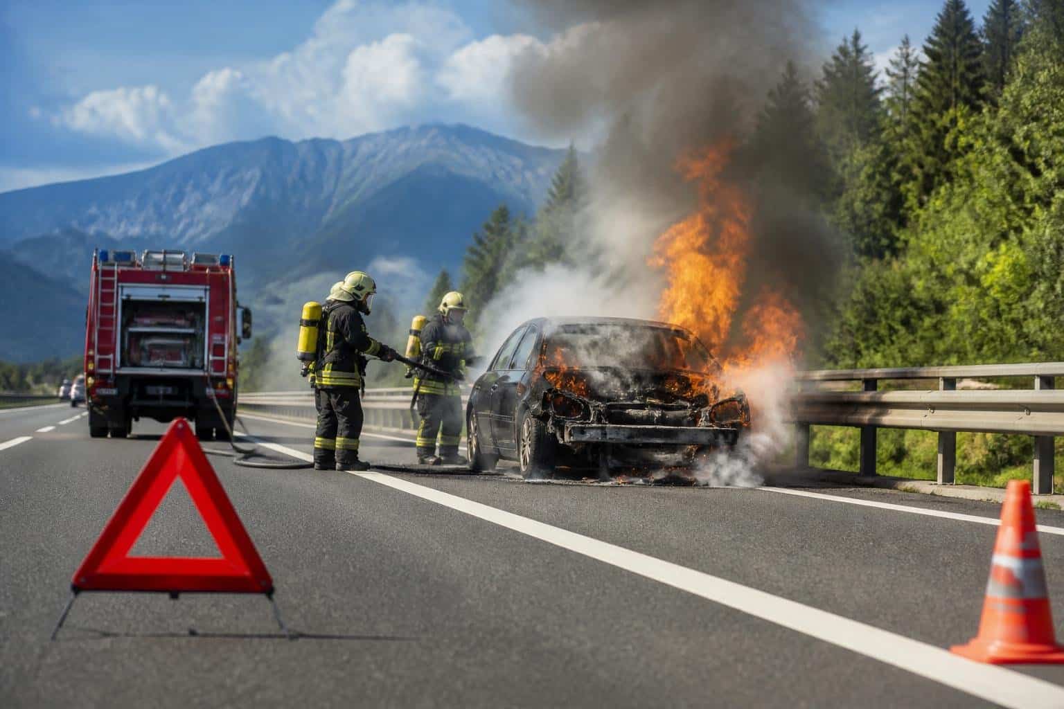 Fahrzeugbrand