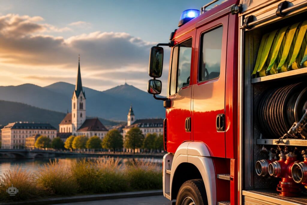 Brand in Klagenfurt