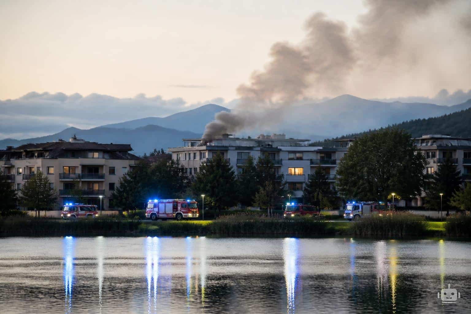 Brand in Klagenfurt