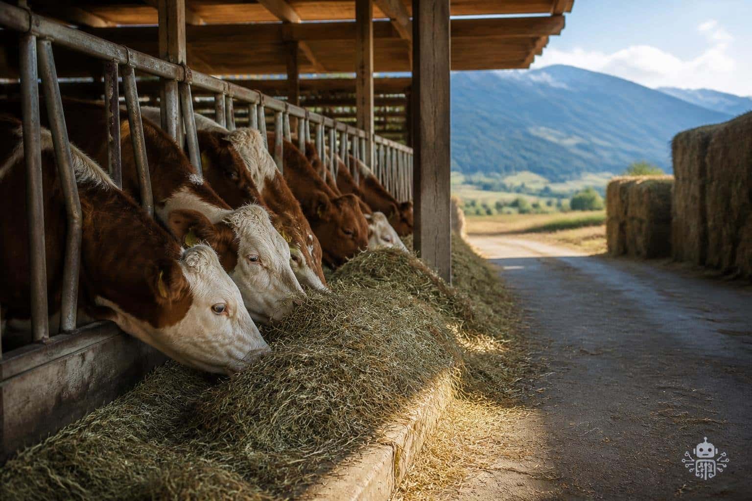 Kärntner Landwirte füttern schon jetzt Wintervorräte zu