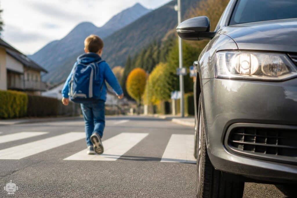 Siebenjähriger von Auto gestreift und verletzt