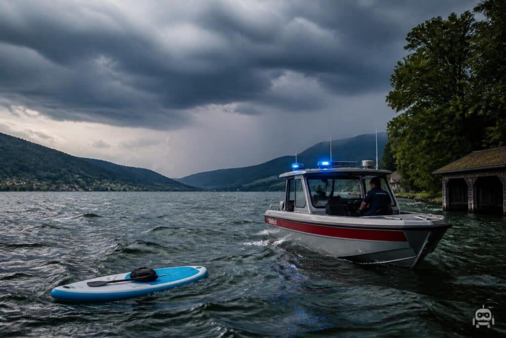 Schwierigste Verhältnisse: Drei Kinder aus Millstätter See gerettet