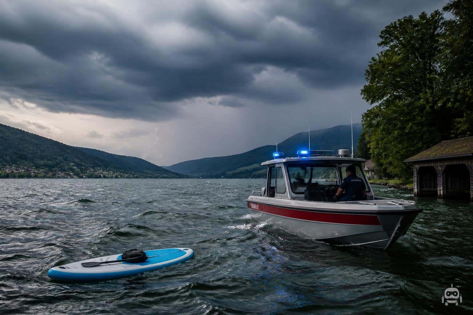 Schwierigste Verhältnisse: Drei Kinder aus Millstätter See gerettet