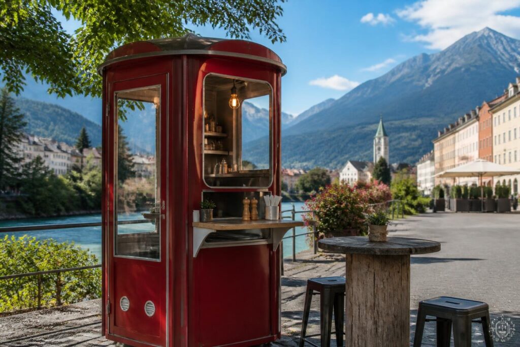 Der kleinste Imbiss Österreichs geht auf Tour durch Osttirol